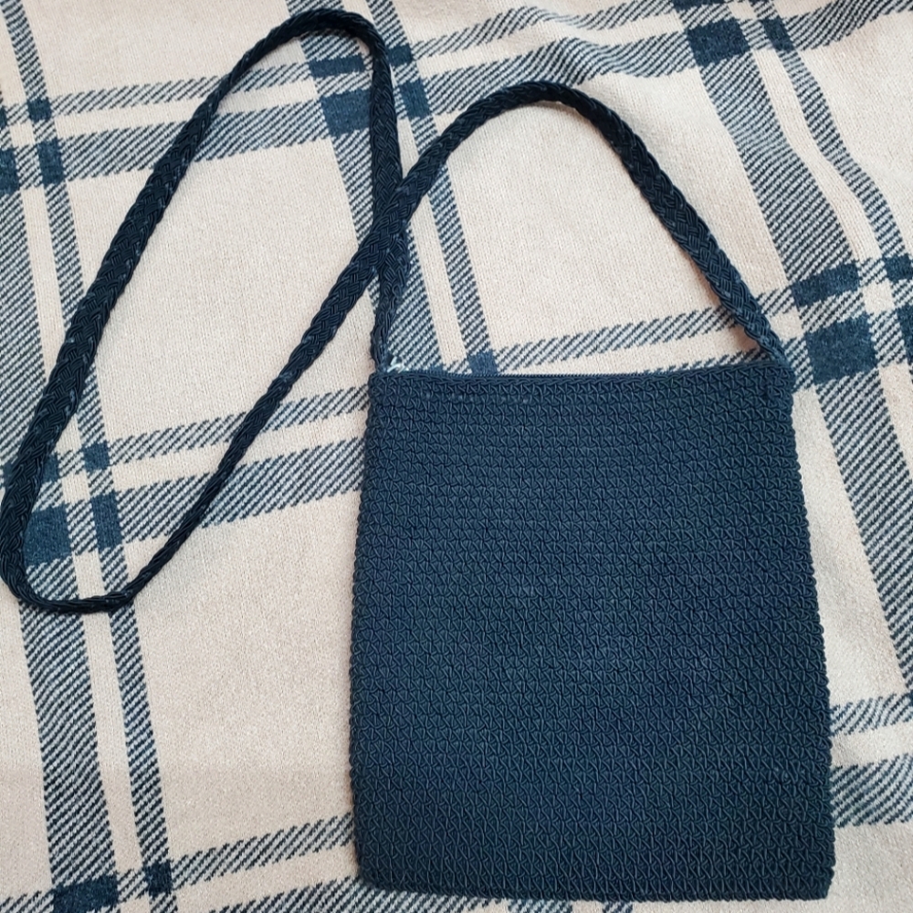 Vintage y2k kathie lee collection knitted purse